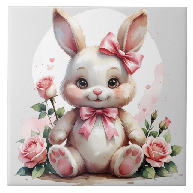 Cute Ceramic Tile (Front)