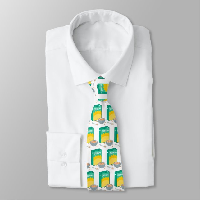 Cute Cereal Tie (Tied)
