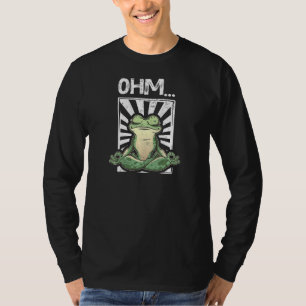 Cute Chakra Yogi Namaste & Meditation Om Mantra Ze T-Shirt