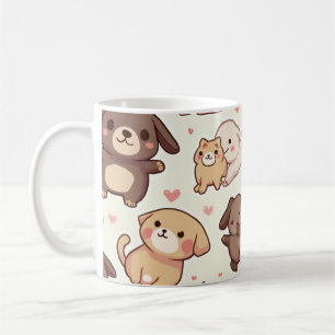 Cute character mug cups