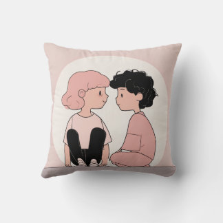 cute characters cushion