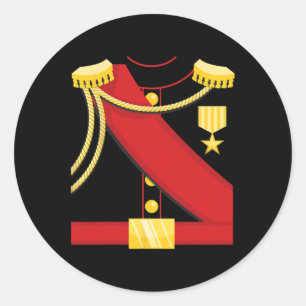 Cute Charming Prince Fun Halloween Costume Kids an Classic Round Sticker