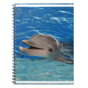 Cute Chattering Dolphin Notebook
