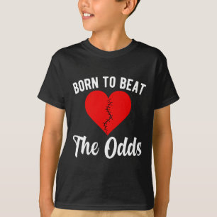 Cute Chd Warrior Congenital Heart Disease Awarenes T-Shirt