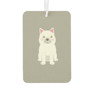 Cute Cheeks French Bulldog Car Air Freshener