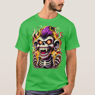 Cute Cheeky Monkey Halloween Design for Kids 2 T-Shirt
