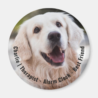 Cute Cheeky Sentimental Dog Name Photo Quote Magnet