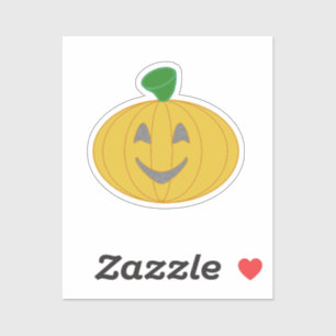 Cute Cheerful Harvest Pumpkin Orange