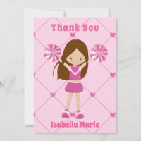 Cute Cheerleader Pink Custom Girls