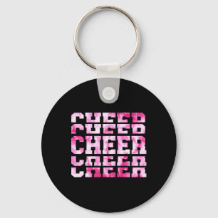 Cute Cheerleading Cheerleader Squad Girl Bff Cheer Key Ring