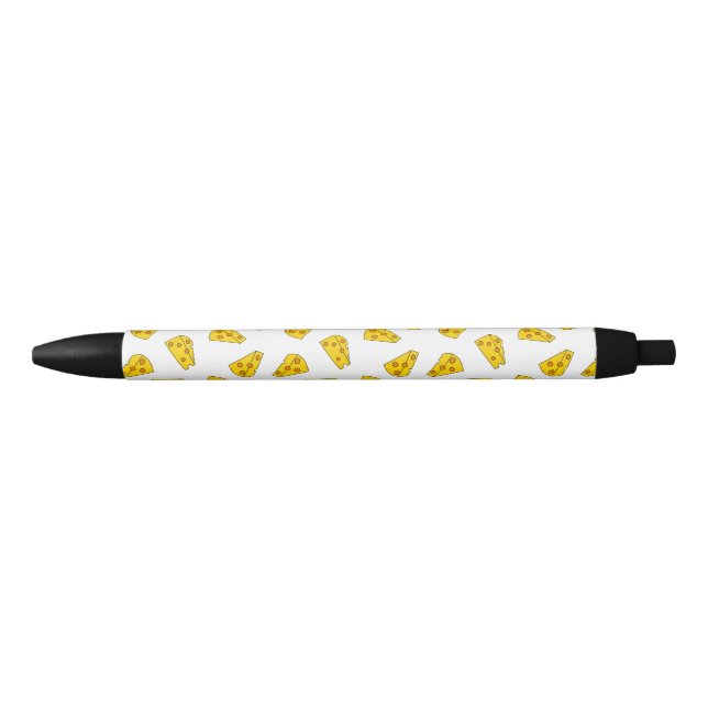 Cute Cheese Pattern Black Ink Pen (Front)