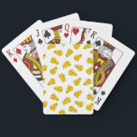 Cute Cheese Pattern Playing Cards<br><div class="desc">A cute and funny cheese pattern which is very suitable for kid products.</div>