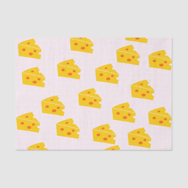 Cute Cheese Tissue Paper (Front)
