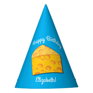 Cute Cheese Wedge Kids 1st Birthday Party Hat