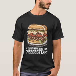 Cute Cheesesteak Art For Men Women Kid Philly Sand T-Shirt