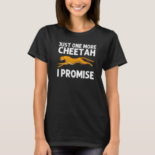 Cute Cheetah For Men Women African Safari Wildlife T-Shirt