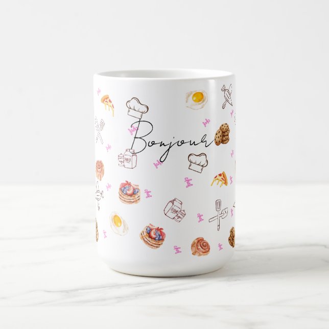 Cute Chef Cookie Mug (Center)