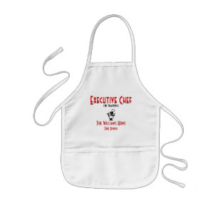 Cute Chef in Training Kids' Apron
