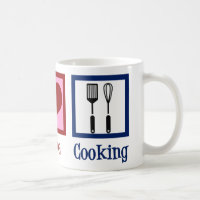 Cute Chef Peace Love Cooking Utensils