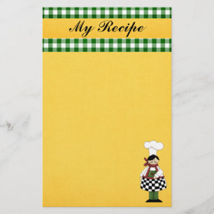 Cute Chef Stationery