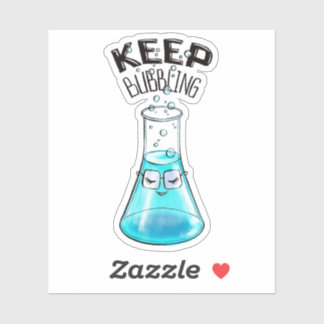 Cute Chemistry Funny Nerdy Lab Character