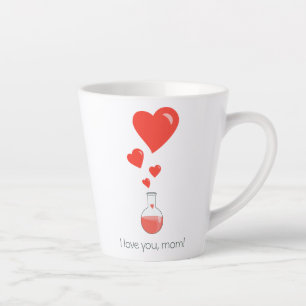 Cute Chemistry Mum Love Potion Scientist Latte Mug