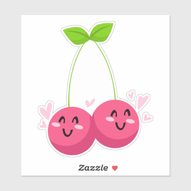 Cute Cherry Art Design (Sheet)