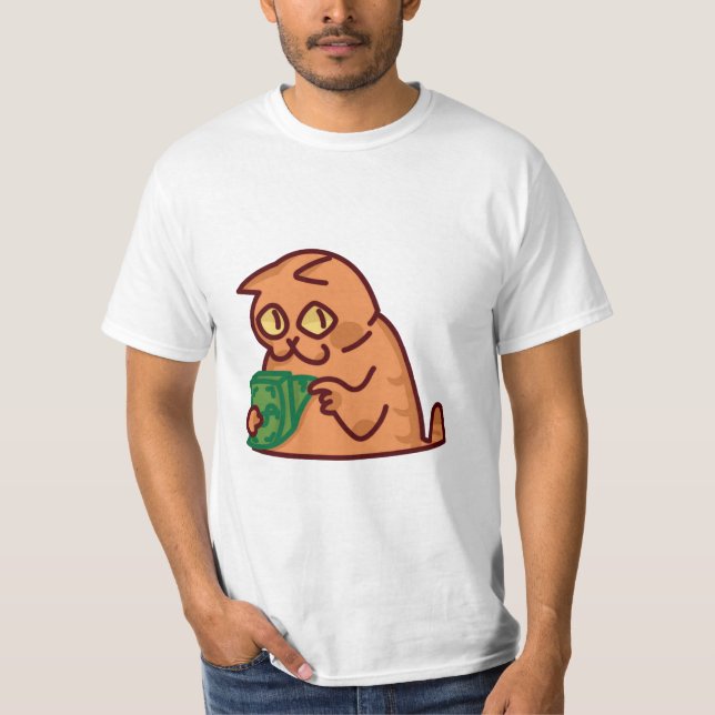 Cute Cherry Cats T-Shirt (Front)