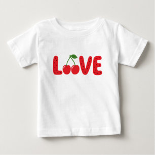 Cute Cherry LOVE Kids T-Shirt