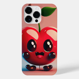 Cute cherry monster iPhone 14 pro max case