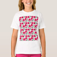Cute Cherry Pattern, Glossy Kawaii Fruit