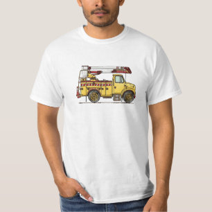 Cute Cherry Picker Truck T-Shirt