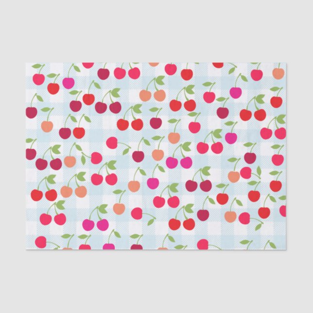 Cute Cherry Tissue Paper (Front)