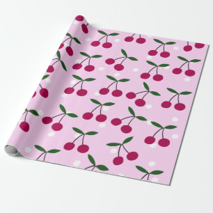 Cute Cherry Wrapping Paper