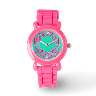 Cute Cherub Vintage Kids Glitter Strap  Watch
