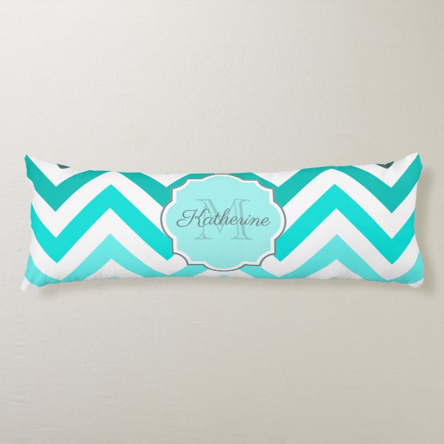 Cute Chevron Pattern Body Cushion (Front)