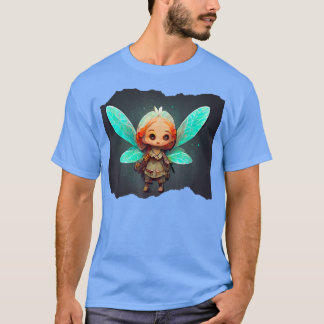 Cute Chibi Anime Faery Fairy Fairycore T-Shirt