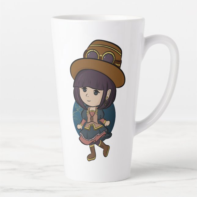 Cute Chibi Anime Girl Mug  (Right)