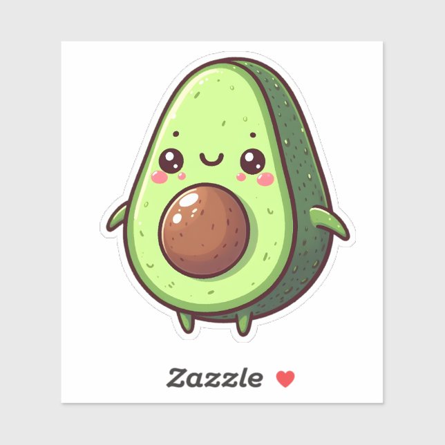 Cute Chibi Avocado (Sheet)