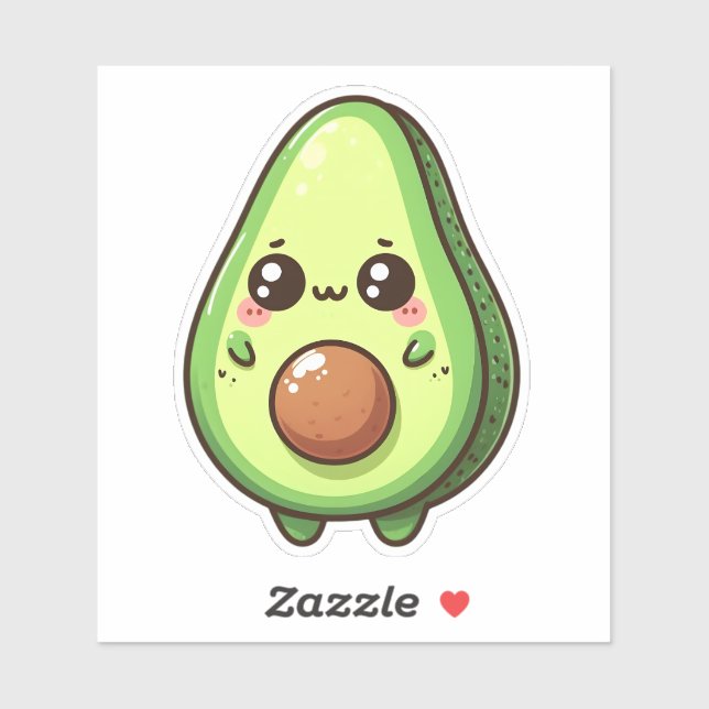 Cute Chibi Avocado (Sheet)