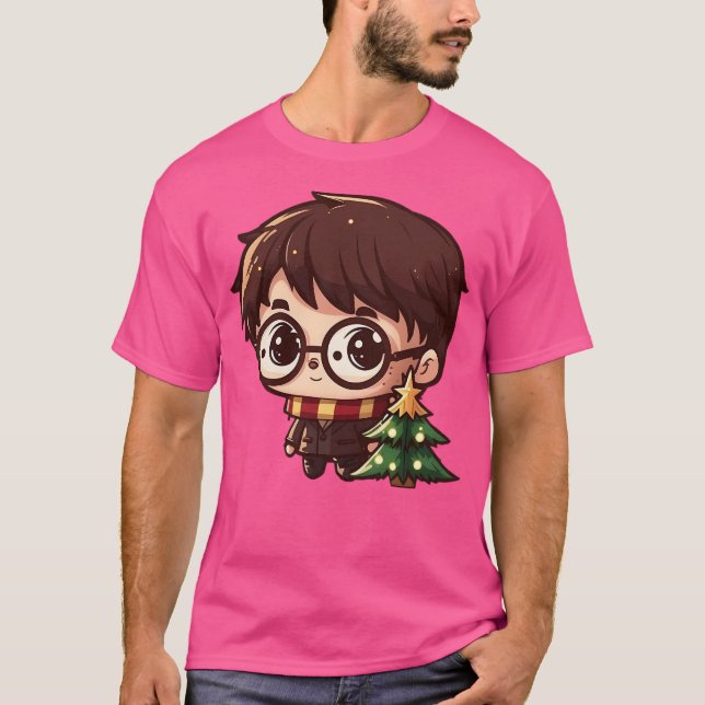 Cute Chibi Kawaii Character T-Shirt (Front)
