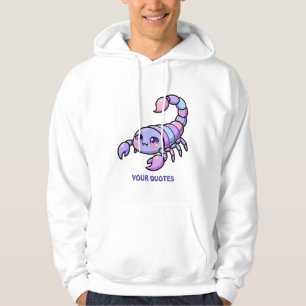 Cute Chibi Scorpio Zodiac Hoodie