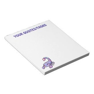 Cute Chibi Scorpio Zodiac Notepad