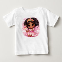 cute chibi t-shirt for toddler girls 18–24 months