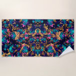 Cute chic abstract flowers background beach towel<br><div class="desc">Cute chic abstract flowers background</div>