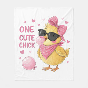 Cute Chick Baby Blanket