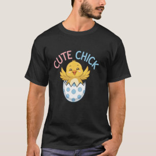 Cute Chick Easter Eggs Shirt Bunny Easter Day Kid 