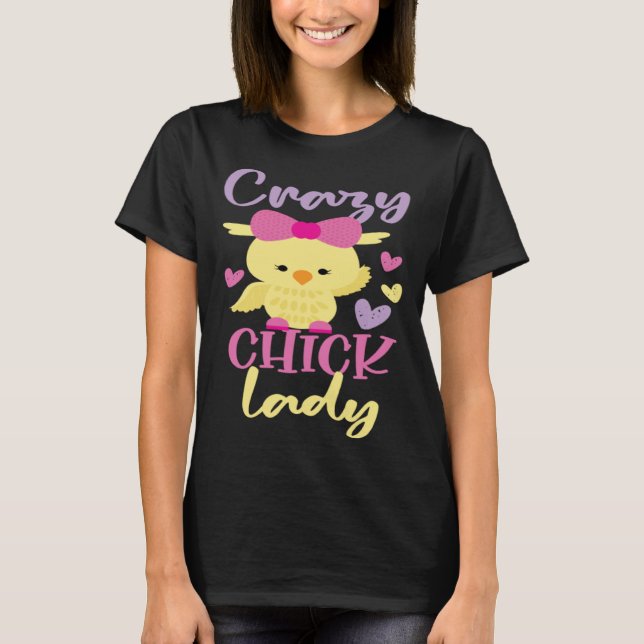 Cute chick for women and girls T-Shirt (Front)