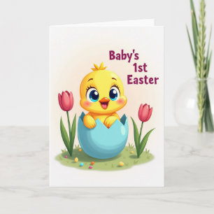 Cute Chick Happy Spring Card