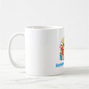 Cute Chick Homework Again Funny School Coffee Mug